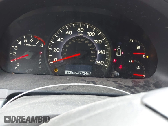 2009 Honda Odyssey Touring with VIN 5FNRL38929B037150, listed as a IAAI auction lot 42319657 with 183,663 mi miles and . Bid and sale history available at DreamBid. Image 7.
