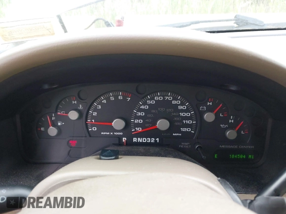 2004 Ford Explorer Eddie Bauer with VIN 1FMZU74WX4ZA69262, listed as a IAAI auction lot 42577123 with 184,504 mi miles and . Bid and sale history available at DreamBid. Image 7.