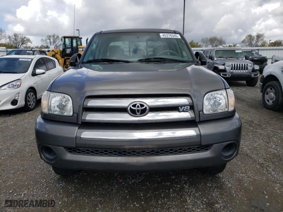 2006 Toyota Tundra SR5 with VIN 5TBBT44196S475221, listed as a Copart auction lot 45376545 with 189,323 mi miles and Salvage Title. Bid and sale history available at carsss.com. Image 5.