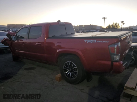 2021 Toyota Tacoma SR5 with VIN 3TYBZ5DN6MT000982, listed as a Copart auction lot 88558335 with 28,991 mi miles and Salvage title. Bid and sale history available at DreamBid. Image 2.