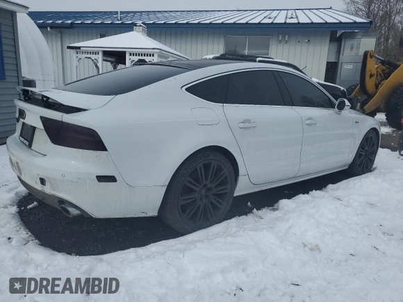 2014 Audi A7 Premium Plus z VIN WAUWGAFC3EN126101, wystawiony jako Copart lot #41959495 z przebiegiem 144 594 mil mil oraz Tytuł czysty. Historia ofert i sprzedaży dostępna na DreamBid. Obrazek 3.
