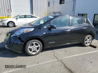 2011 Nissan LEAF SL-e z VIN JN1AZ0CP2BT003330, wystawiony jako Copart lot #57252445 z przebiegiem 55 621 mil mil oraz Szkoda całkowita • Salvage title. Historia ofert i sprzedaży dostępna na DreamBid. Obrazek 1.