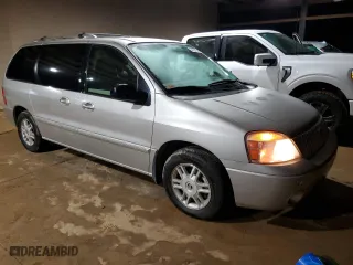 2005 Mercury Monterey Premier with VIN 2MRDA23275BJ03975, listed as a Copart auction lot 84897684 with 109,139 mi miles and Salvage Title. Bid and sale history available at carsss.com. Image 4.
