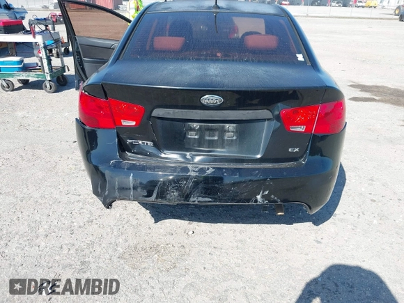 2012 Kia Forte EX with VIN KNAFU4A22C5493299, listed as a IAAI auction lot 41784831 with 218,479 mi miles. Bid and sale history available at carsss.com. Image 6.