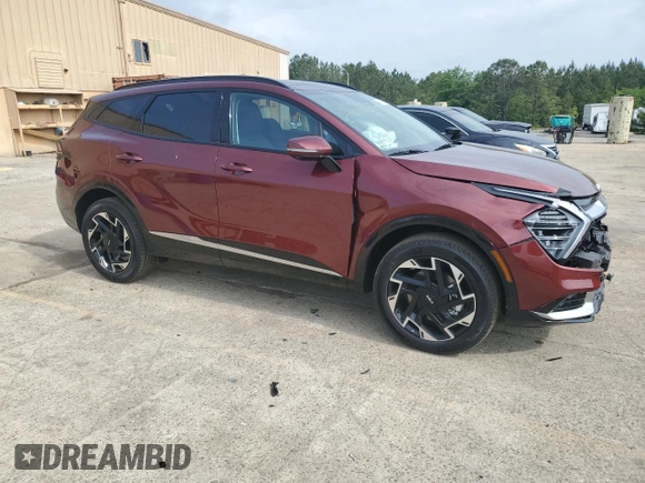 2025 Kia Sportage SX-Prestige с VIN 5XYK5CDF5SG305923, выставлен на аукционе Copart как лот 54201875 с пробегом 60 миль миль и Списание • Salvage title. История ставок и продаж доступна на DreamBid. Изображение 4.