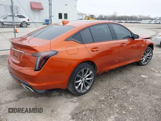 2023 Cadillac CT5 Sport with VIN 1G6DU5RK1P0106364, listed as a IAAI auction lot 41710169 with 37,700 mi miles. Bid and sale history available at carsss.com. Image 4.