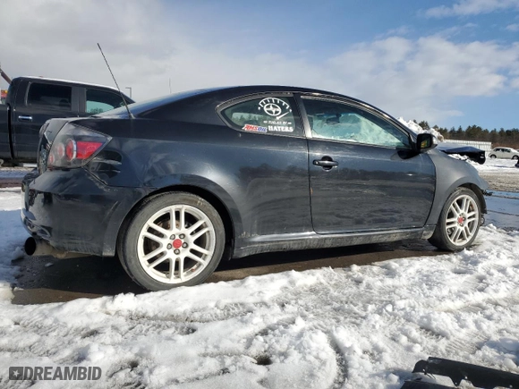 2009 Scion tC with VIN JTKDE167490297776, listed as a Copart auction lot 46150795 with 177,404 mi miles and Salvage Title. Bid and sale history available at carsss.com. Image 3.