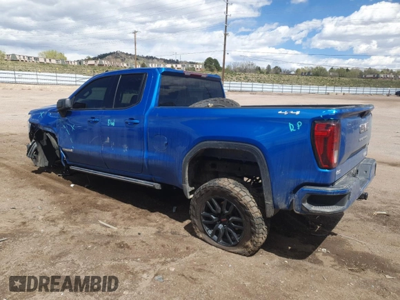 2023 GMC Sierra 1500 z VIN 1GTVUCE8XPZ279151, wystawiony jako Copart lot #53349085 z przebiegiem 41 378 mil mil oraz Szkoda całkowita • Salvage title. Historia ofert i sprzedaży dostępna na DreamBid. Obrazek 2.
