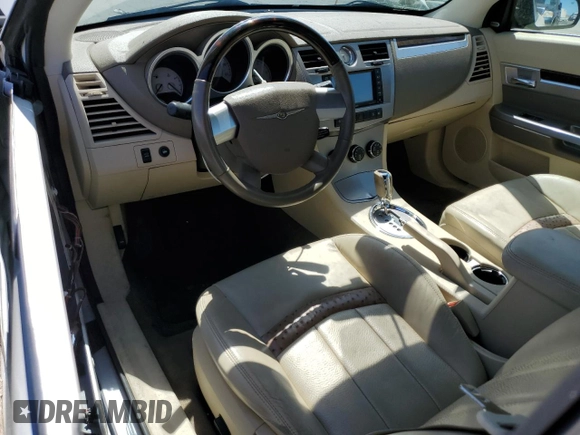 2008 Chrysler Sebring Limited with VIN 1C3LC65M58N692617, listed as a Copart auction lot 65540345 with 30,603 mi miles and Salvage title. Bid and sale history available at DreamBid. Image 8.