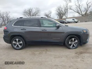 2019 Jeep Cherokee Limited with VIN 1C4PJLDN6KD119458, listed as a IAAI auction lot 41408906 with 72,293 mi miles. Bid and sale history available at carsss.com. Image 13.