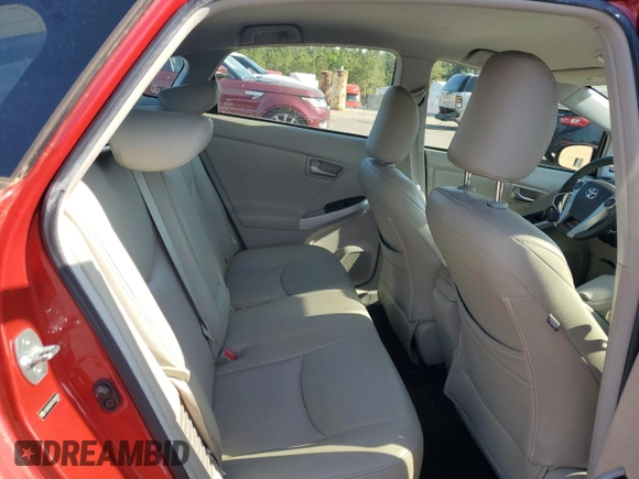 2012 Toyota Prius One with VIN JTDKN3DU9C5488249, listed as a Copart auction lot 52759895 with 192,067 mi miles and Clean Title. Bid and sale history available at carsss.com. Image 10.