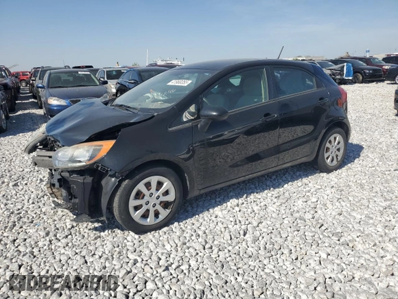 2013 Kia Rio LX with VIN KNADM5A30D6234196, listed as a Copart auction lot 41968355 with 88,982 mi miles and Salvage Title. Bid and sale history available at DreamBid. Image 1.
