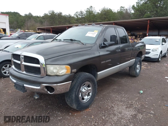 2005 Dodge 2500 SLT with VIN 1D7KS28D35J511215, listed as a IAAI auction lot 41326185 with 302,586 mi miles and . Bid and sale history available at DreamBid. Image 18.