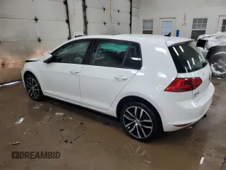 2016 Volkswagen Golf TSI S z VIN 3VW217AU9GM030165, wystawiony jako Copart lot #45112605 z przebiegiem 44 422 mil mil oraz Szkoda całkowita • Salvage title. Historia ofert i sprzedaży dostępna na DreamBid. Obrazek 2.