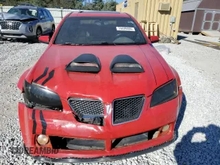2008 Pontiac G8 with VIN 6G2ER57758L139005, listed as a Copart auction lot 74449494 with 0 mi miles and Salvage Title. Bid and sale history available at carsss.com. Image 5.