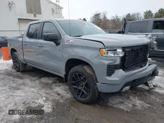 2024 Chevrolet Silverado 1500 RST with VIN 2GCUDEED0R1270233, listed as a IAAI auction lot 41639428 with 4,909 mi miles. Bid and sale history available at carsss.com. Image 1.