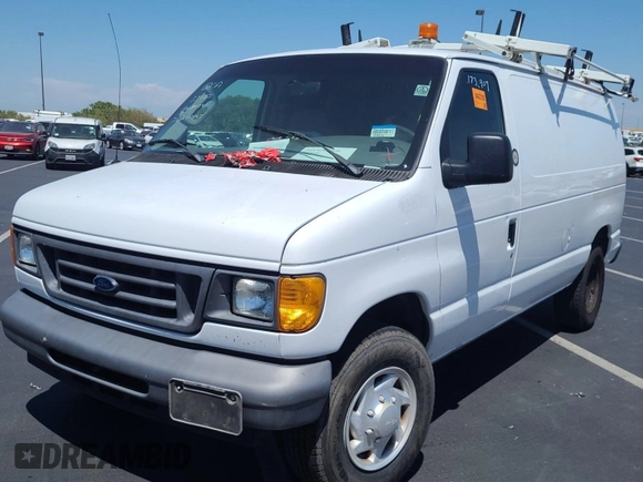 2007 Ford Econoline Cargo Commercial with VIN 1FTNE24L27DA70867, listed as a IAAI auction lot 42679230 with 173,909 mi miles and . Bid and sale history available at DreamBid. Image 13.