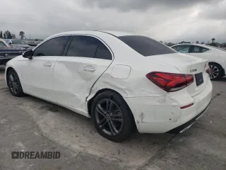 2020 Mercedes-Benz A 220 with VIN W1K3G4EB4LJ231871, listed as a Copart auction lot 51982155 with 55,637 mi miles and Salvage title. Bid and sale history available at DreamBid. Image 2.