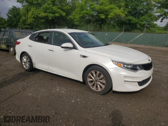 2017 Kia Optima LX with VIN 5XXGT4L37HG154041, listed as a Copart auction lot 55580055 with 110,905 mi miles and Salvage title. Bid and sale history available at DreamBid. Image 4.