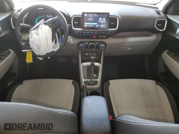2024 Hyundai Venue SEL with VIN KMHRC8A35RU285446, listed as a Copart auction lot 51010505 with 33,792 mi miles and Salvage Title. Bid and sale history available at DreamBid. Image 8.