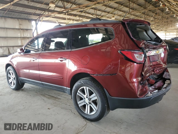 2015 Chevrolet Traverse LT with VIN 1GNKRGKD8FJ280283, listed as a Copart auction lot 54553215 with 103,515 mi miles and Salvage Title. Bid and sale history available at carsss.com. Image 2.
