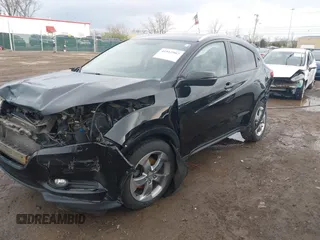 2016 Honda HR-V EX-L w/Navi with VIN 3CZRU6H70GM758101, listed as a IAAI auction lot 41912907 with 136,889 mi miles. Bid and sale history available at carsss.com. Image 16.