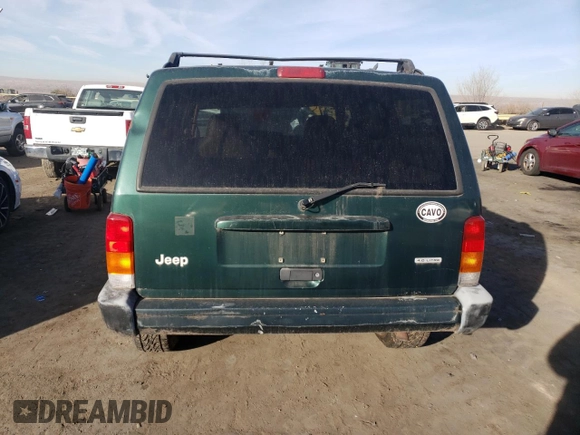 2001 Jeep Cherokee Sport with VIN 1J4FT48S61L522723, listed as a Copart auction lot 87115404 with 0 mi miles and Clean Title. Bid and sale history available at carsss.com. Image 6.