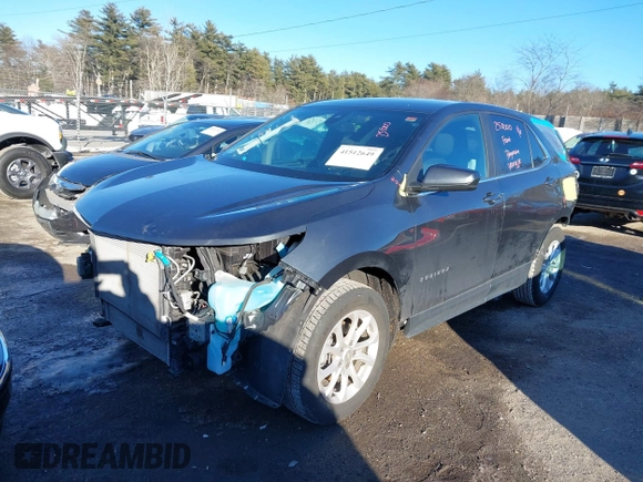 2021 Chevrolet Equinox LT with VIN 3GNAXUEV4ML380049, listed as a IAAI auction lot 41512649 with 64,054 mi miles and . Bid and sale history available at DreamBid. Image 18.