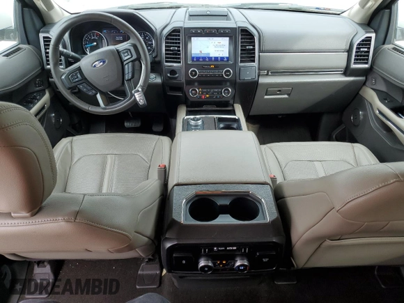2020 Ford Expedition Limited with VIN 1FMJU2AT0LEA23052, listed as a Copart auction lot 43607775 with 38,058 mi miles and Salvage title. Bid and sale history available at DreamBid. Image 8.