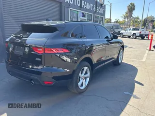 2018 Jaguar F-Pace 30t Premium with VIN SADCJ2GX0JA296016, listed as a Copart auction lot 46682375 with 105,337 mi miles and Clean title. Bid and sale history available at DreamBid. Image 4.