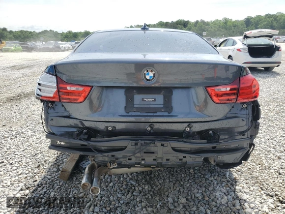 2015 BMW 4 Series 428i with VIN WBA3N7C51FK225309, listed as a Copart auction lot 55504705 with 80,834 mi miles and Salvage title. Bid and sale history available at DreamBid. Image 6.