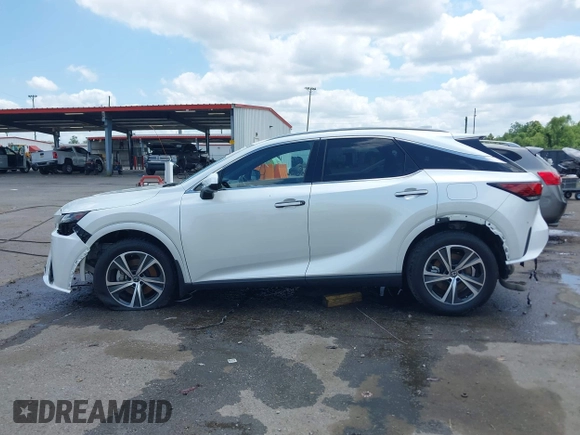 2023 Lexus RX 350 with VIN JTJCHMAA3P2009288, listed as a IAAI auction lot 42097583 with 37,475 mi miles and . Bid and sale history available at DreamBid. Image 14.