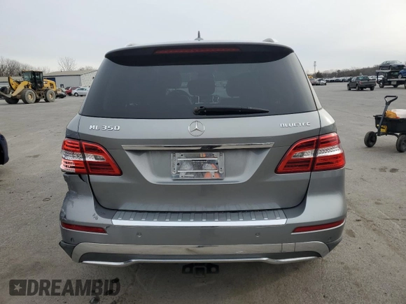 2013 Mercedes-Benz M 350 with VIN 4JGDA2EBXDA200710, listed as a Copart auction lot 45701515 with 132,945 mi miles and Salvage Title. Bid and sale history available at carsss.com. Image 6.