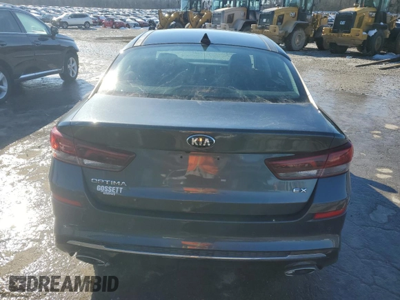 2020 Kia Optima EX Premium with VIN 5XXGU4L15LG448770, listed as a Copart auction lot 88070775 with 46,681 mi miles and Salvage Title. Bid and sale history available at carsss.com. Image 6.