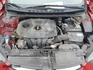 2011 Hyundai Elantra Ltd with VIN KMHDH4AE6BU141853, listed as a IAAI auction lot 41743359 with 128,676 mi miles. Bid and sale history available at carsss.com. Image 10.