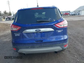 2016 Ford Escape Titanium with VIN 1FMCU9JX5GUA96563, listed as a IAAI auction lot 41695524 with 76,992 mi miles. Bid and sale history available at carsss.com. Image 17.