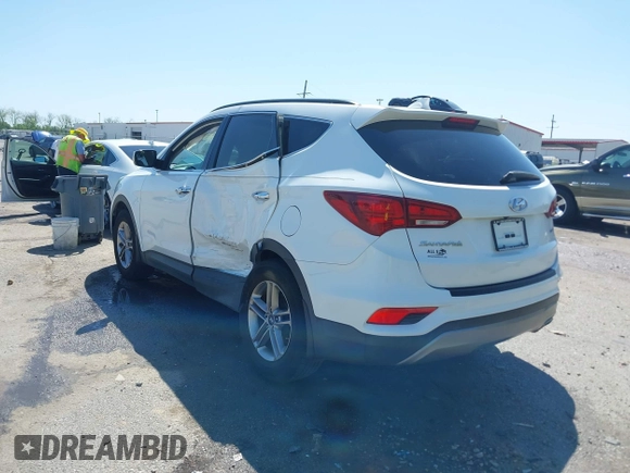 2018 Hyundai Santa Fe Sport 2.4L with VIN 5XYZU3LBXJG522477, listed as a IAAI auction lot 41981849 with 64,964 mi miles. Bid and sale history available at carsss.com. Image 3.