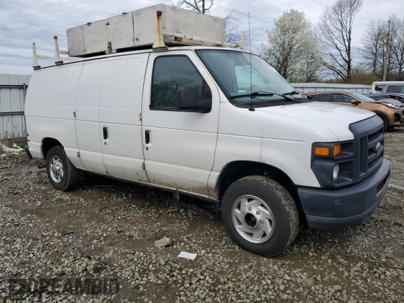 2009 Ford Econoline Cargo Commercial with VIN 1FTNE14W09DA19293, listed as a Copart auction lot 51929495 with 253,326 mi miles and Salvage Title. Bid and sale history available at DreamBid. Image 4.