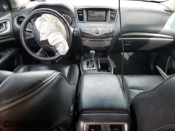 2015 Infiniti QX60 with VIN 5N1AL0MMXFC542315, listed as a Copart auction lot 51529225 with 128,459 mi miles and Salvage Title. Bid and sale history available at carsss.com. Image 8.