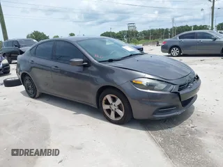 2015 Dodge Dart SXT with VIN 1C3CDFBB1FD420472, listed as a IAAI auction lot 42691640 with 107,560 mi miles and . Bid and sale history available at DreamBid. Image 1.