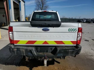 2021 Ford Super Duty F-250 SRW XL with VIN 1FT7W2B67MEC70278, listed as a Copart auction lot 48143565 with 0 mi miles and Salvage Title. Bid and sale history available at carsss.com. Image 6.