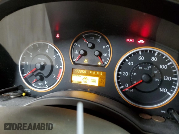 2008 Nissan Titan SE with VIN 1N6BA06A08N322185, listed as a Copart auction lot 83219094 with 133,368 mi miles and Salvage Title. Bid and sale history available at carsss.com. Image 9.