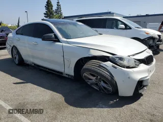 2017 BMW 4 Series 430i with VIN WBA4F7C32HG788519, listed as a Copart auction lot 53916695 with 135,360 mi miles and Clean Title. Bid and sale history available at carsss.com. Image 4.