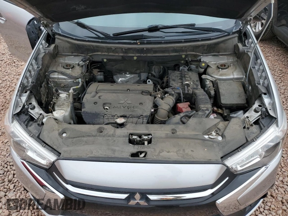 2018 Mitsubishi Outlander ES with VIN JA4AP3AU9JU025096, listed as a Copart auction lot 56026505 with 84,964 mi miles and Salvage title. Bid and sale history available at DreamBid. Image 12.