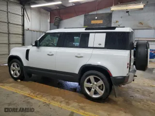 2024 Land Rover Defender S with VIN SALEJ7EX4R2283949, listed as a Copart auction lot 83841744 with 9,824 mi miles and Salvage Title. Bid and sale history available at carsss.com. Image 2.