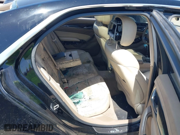 2014 Cadillac CTS Luxury RWD with VIN 1G6AR5SX4E0195791, listed as a IAAI auction lot 42004960 with Not Provided miles. Bid and sale history available at carsss.com. Image 8.