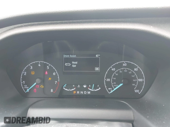 2023 Ford Transit Cargo with VIN 1FTBR1C86PKA02758, listed as a IAAI auction lot 42465866 with 33,095 mi miles and . Bid and sale history available at DreamBid. Image 7.