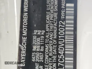 2013 BMW 1 Series 128i z VIN WBAUL7C54DVU10072, wystawiony jako Copart lot #73754044 z przebiegiem Nie podano mil oraz Nie do naprawy • Non repairable. Historia ofert i sprzedaży dostępna na DreamBid. Obrazek 13.
