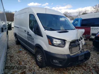 2020 Ford Transit Cargo with VIN 1FTBR2C87LKB75849, listed as a Copart auction lot 79414554 with 56,987 mi miles and Salvage Title. Bid and sale history available at carsss.com. Image 4.