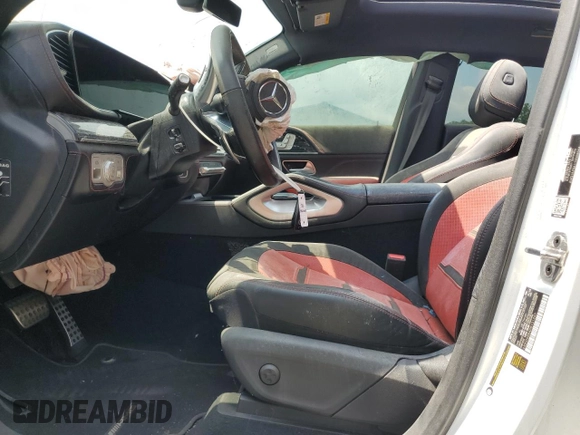 2024 Mercedes-Benz GLE 53 AMG with VIN 4JGFD6BB4RB131297, listed as a Copart auction lot 62172795 with Not provided miles and Clean title. Bid and sale history available at DreamBid. Image 7.
